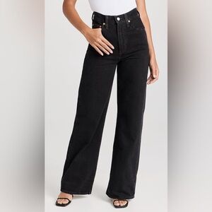 Levi’s Ribcage Wide Leg Black jeans